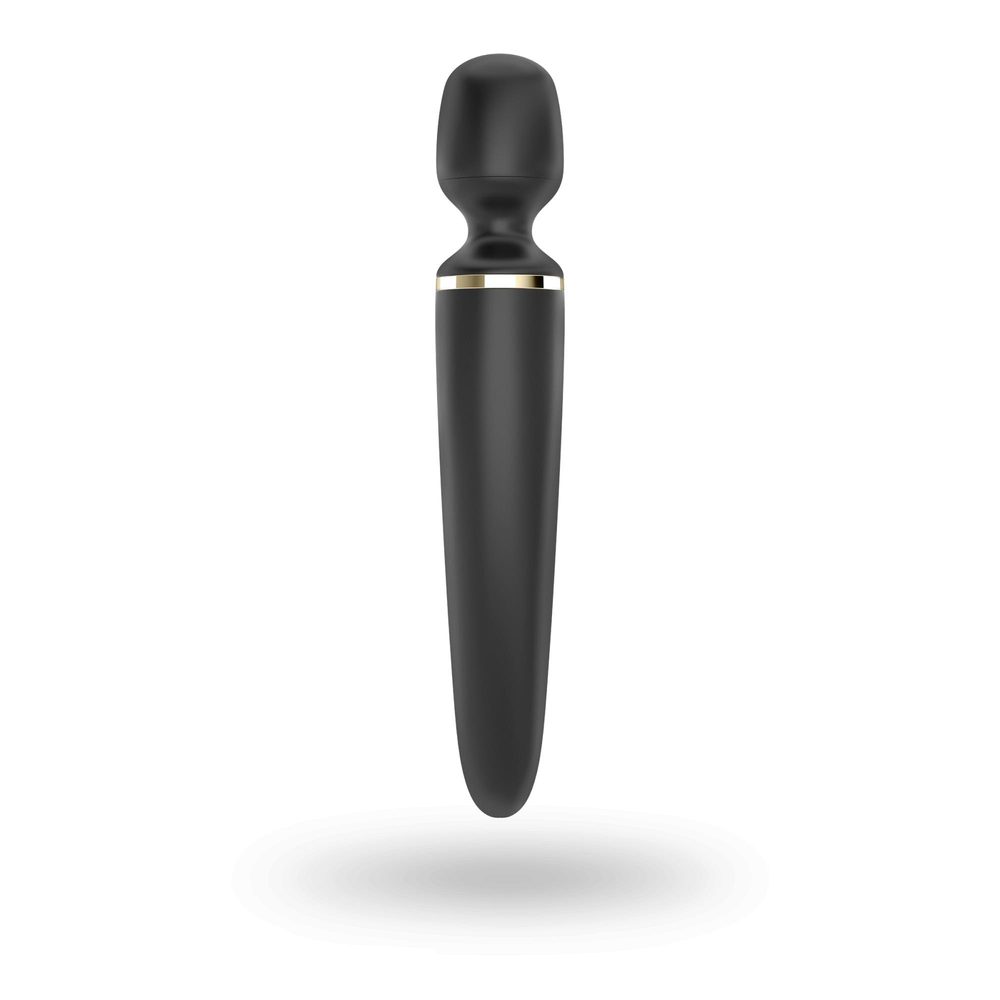 Masażer wand Satisfyer Wand-er Woman XXL czarny złoty