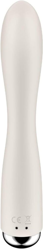 Wibrator króliczek obrotowy Satisfyer Spinning Rabbit 1 beżowy USB
